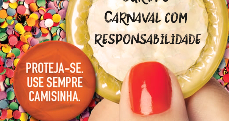 Curta o Carnaval com responsabilidade