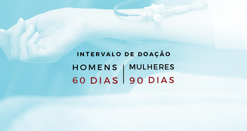 Doe sangue: até 4 vezes por ano